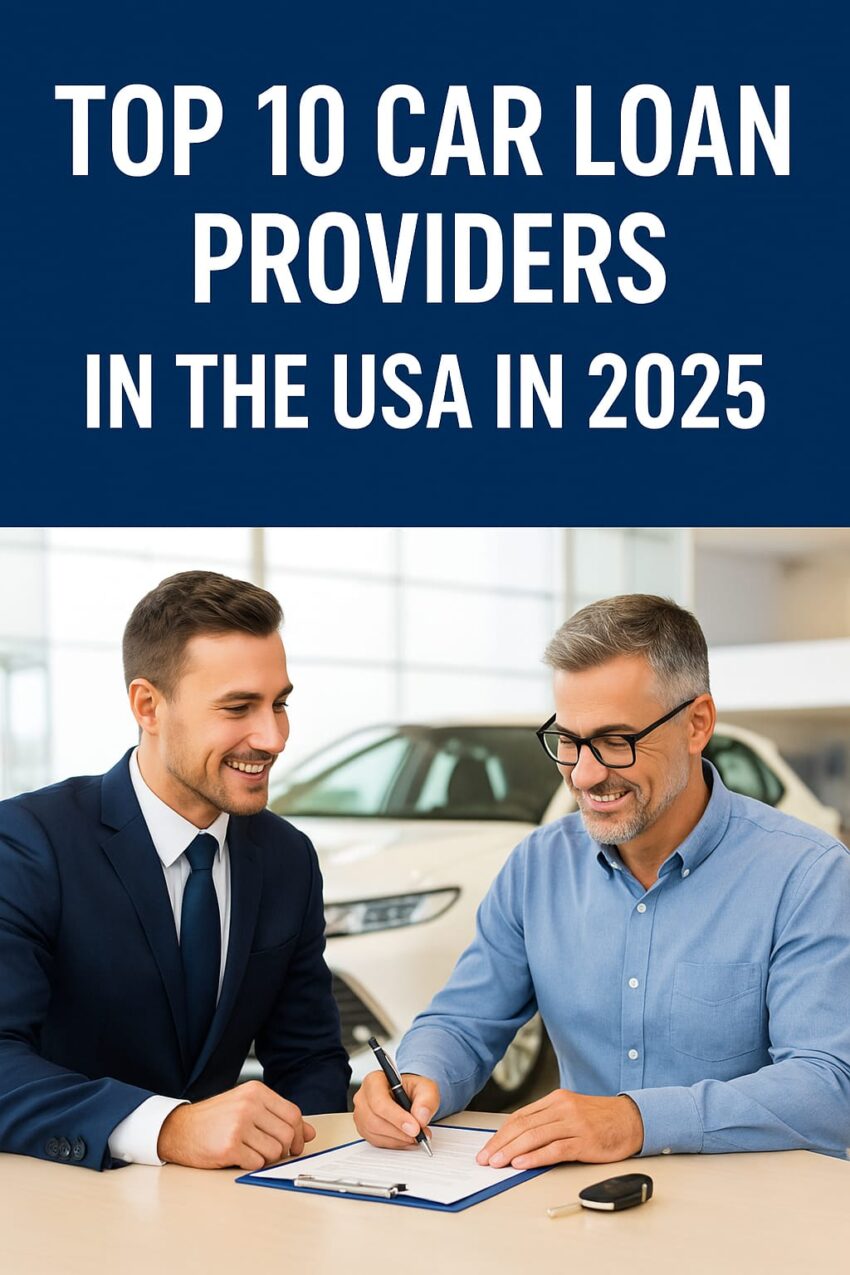 Top 10 Car Loan Providers
